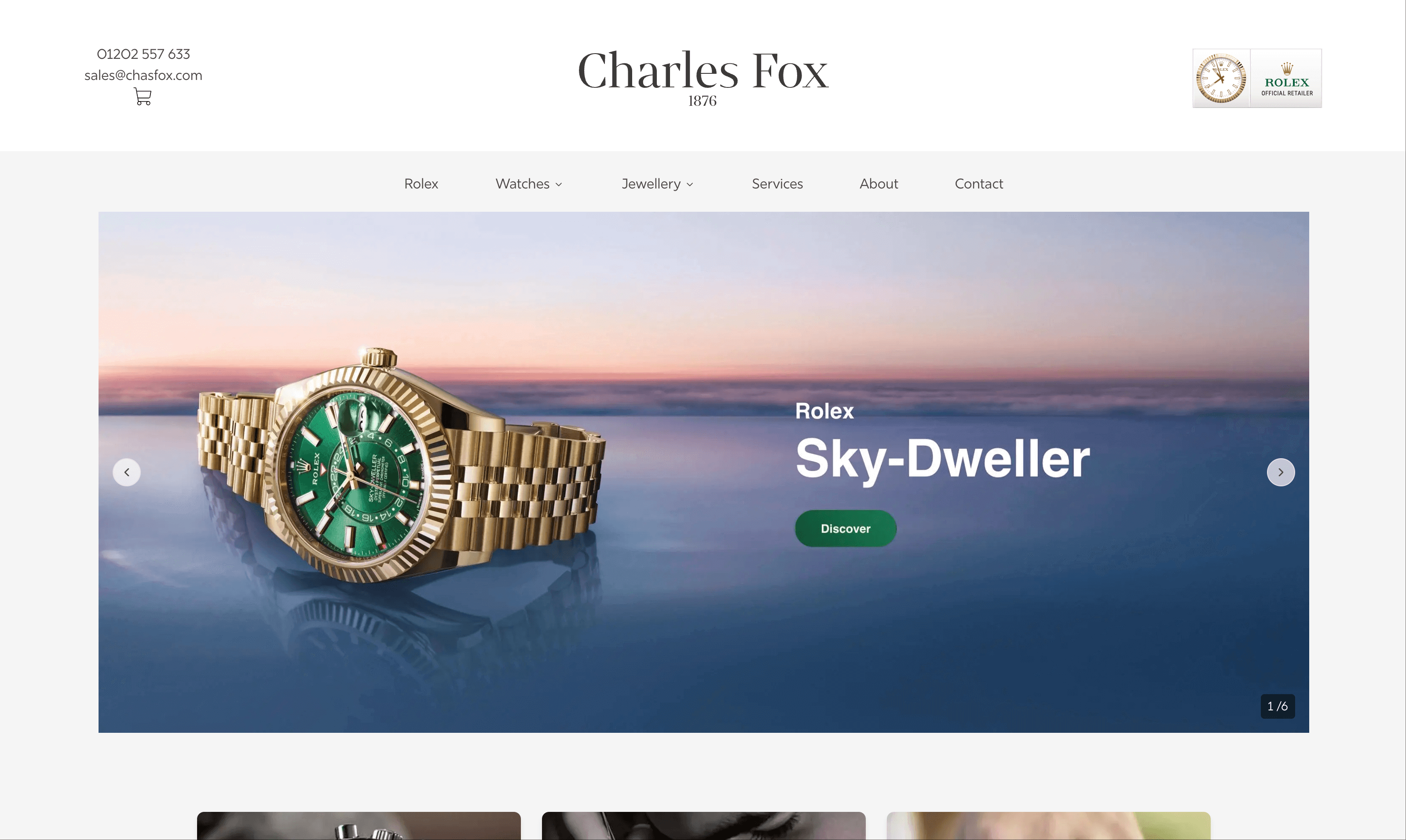 Charles Fox Luxury E-commerce